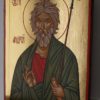 Saint Andrew the First Called Hand Painted Orthodox Icon on Wood