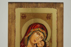 Theotokos Sweet Loving Hand Painted Byzantine
