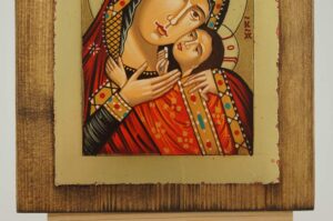 Theotokos Sweet Loving Hand Painted Byzantine
