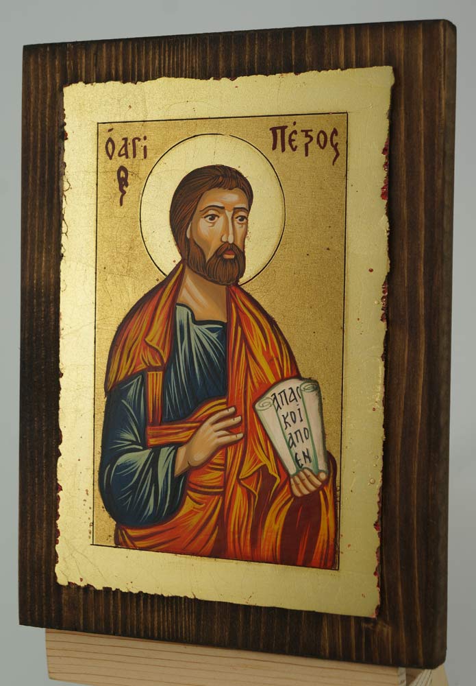 st peter the apostle icon hand painted orthodox