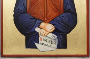 Hand-Painted Orthodox Icon of St Paisios of Mount Athos