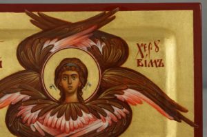 Cherub (miniature) Cherubim Hand-Painted Orthodox Icon