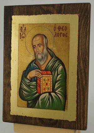 St John the Theologian small Icon Hand Painted Byzantine Orthodox