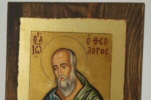 St John the Theologian small Icon Hand Painted Byzantine Orthodox