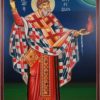 Hand-Painted Greek Icon of St Spyridon of Trimythous (full body)