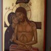 The King of Glory Pieta Hand Painted Byzantine Icon