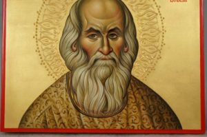 Holy and Venerable Sophrony of Essex Hand-Painted Orthodox Icon