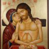 Jesus Christ Extreme Humility Hand-Painted Orthodox Icon