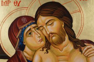 Jesus Christ Extreme Humility Hand-Painted Orthodox Icon