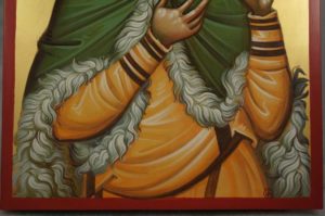 Prophet Elijah Elias Hand Painted Byzantine Orthodox Icon