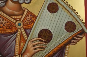 Prophet King David Hand Painted Orthodox Icon