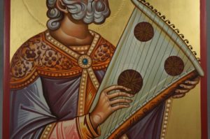 Prophet King David Hand Painted Orthodox Icon