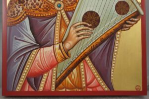 Prophet King David Hand Painted Orthodox Icon
