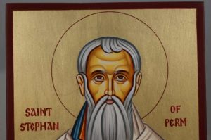 Saint Stephen of Perm Hand-Painted Orthodox Icon