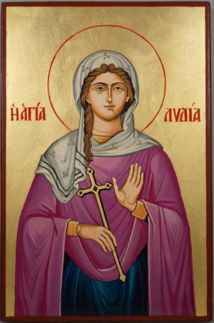 Saint St Lydia of Philippi Hand-Painted Orthodox Icon