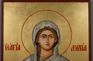 Saint St Lydia of Philippi Hand-Painted Orthodox Icon