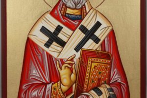 Saint Nicholas of Myra Hand-Painted Byzantine Icon