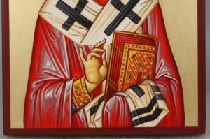 Saint Nicholas of Myra Hand-Painted Byzantine Icon