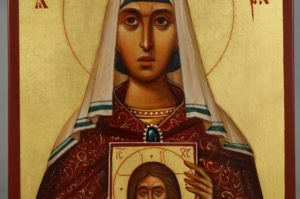 Saint Theodora the Empress Hand-Painted Orthodox Icon