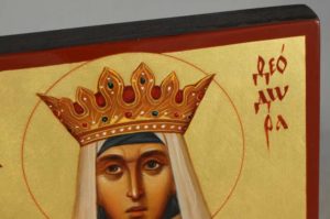 Saint Theodora the Empress Hand-Painted Orthodox Icon