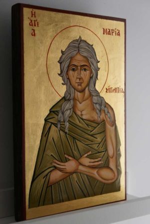 Saint St Mary of Egypt Hand-Painted Orthodox Icon