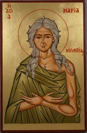 Saint St Mary of Egypt Hand-Painted Orthodox Icon