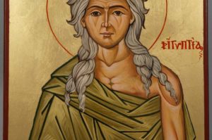 Saint St Mary of Egypt Hand-Painted Orthodox Icon