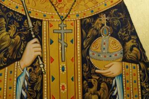 Tsar Nicholas II of Russia Hand-Painted Russian Orthodox Icon