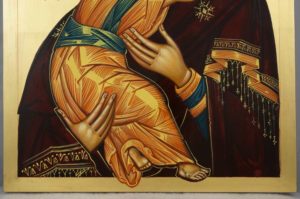 Theotokos of Vladimir Vladimirskaya Mother of God Hand-Painted Orthodox Icon