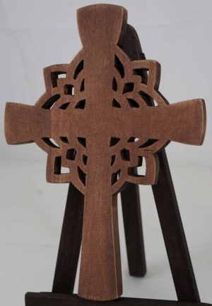 Hand Carved Wooden Cross Orthodox