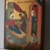 Nativity of the Theotokos Icon Hand Painted Byzantine Orthodox