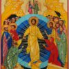 Harrowing of Hades Resurrection Icon Hand Painted Byzantine Orthodox