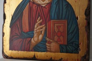 Jesus Christ Pantocrator Small Hand Painted Orthodox Icon