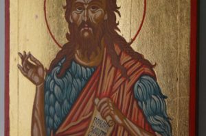 Saint John the Baptist small Hand Painted Orthodox Icon