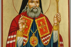 Saint Luke the Surgeon Icon Hand Painted Byzantine Orthodox