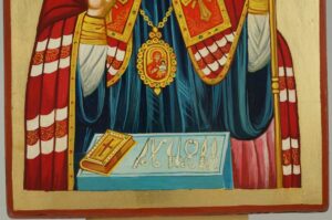 Saint Luke the Surgeon Icon Hand Painted Byzantine Orthodox