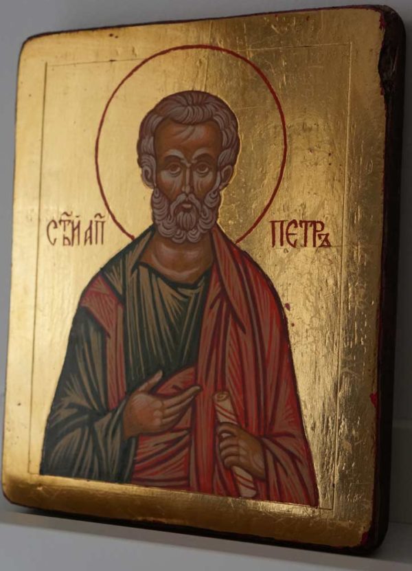 Saint Peter the Apostle Small Hand Painted Orthodox Icon