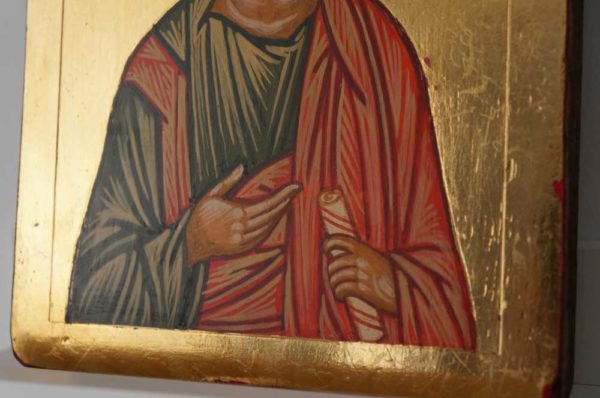 Saint Peter the Apostle Small Hand Painted Orthodox Icon