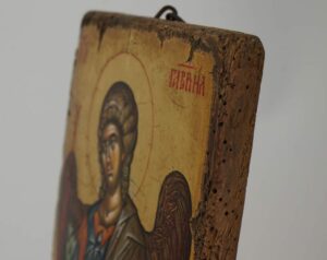 St Archangel Gabriel Vatopedi Monastery Icon Hand Painted Byzantine Orthodox