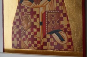 St Basil the Great Hand Painted Orthodox Icon on Wood