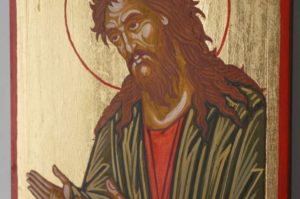 St John the Forerunner – Deesis small Hand Painted Orthodox Icon