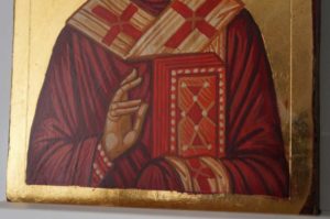 St Nicholas Small Hand Painted Orthodox Icon