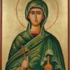 St Sophia Mother of Orphans Hand Painted Icon on Wood