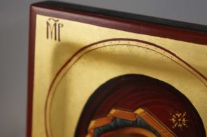 Theotokos of Kazan Hand Painted Byzantine Orthodox Icon on Wood