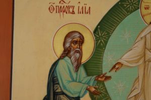 Transfiguration Hand Painted Russian Orthodox Icon on Wood