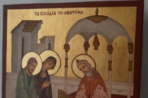 Entrance of the Theotokos into the Temple Hand Painted Orthodox Icon