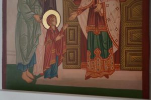 Entrance of the Theotokos into the Temple Hand Painted Orthodox Icon