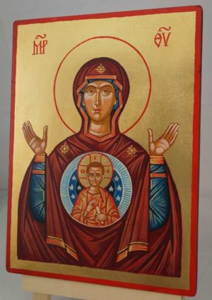 Mother of God the Unbreakable Wall Hand Painted Orthodox Icon