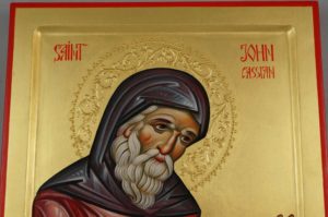 Saint John Cassian Hand Painted Byzantine Orthodox Icon