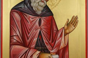 Saint John Cassian Hand Painted Byzantine Orthodox Icon